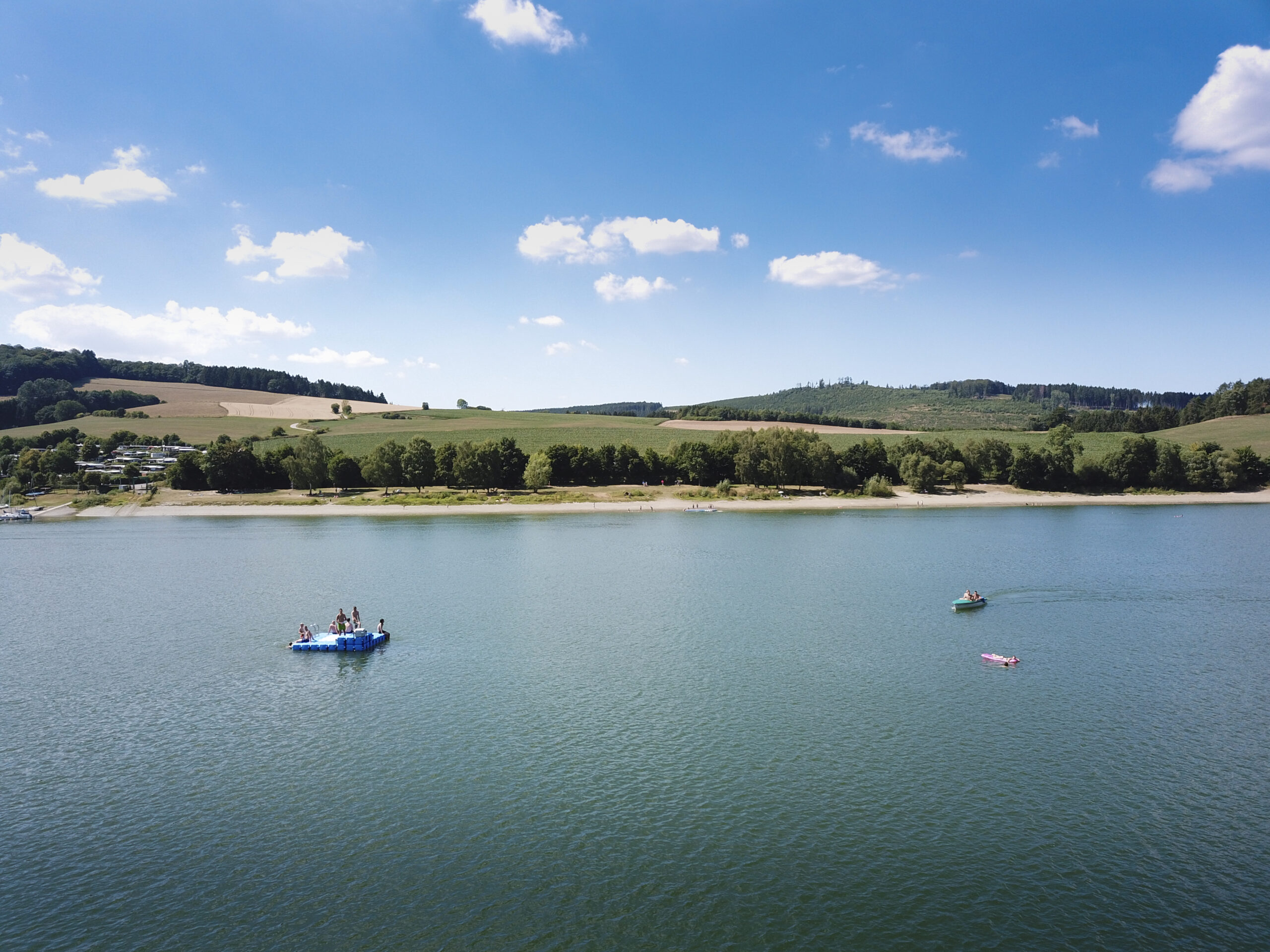 Stellplatz für Wohnmobile am Diemelsee